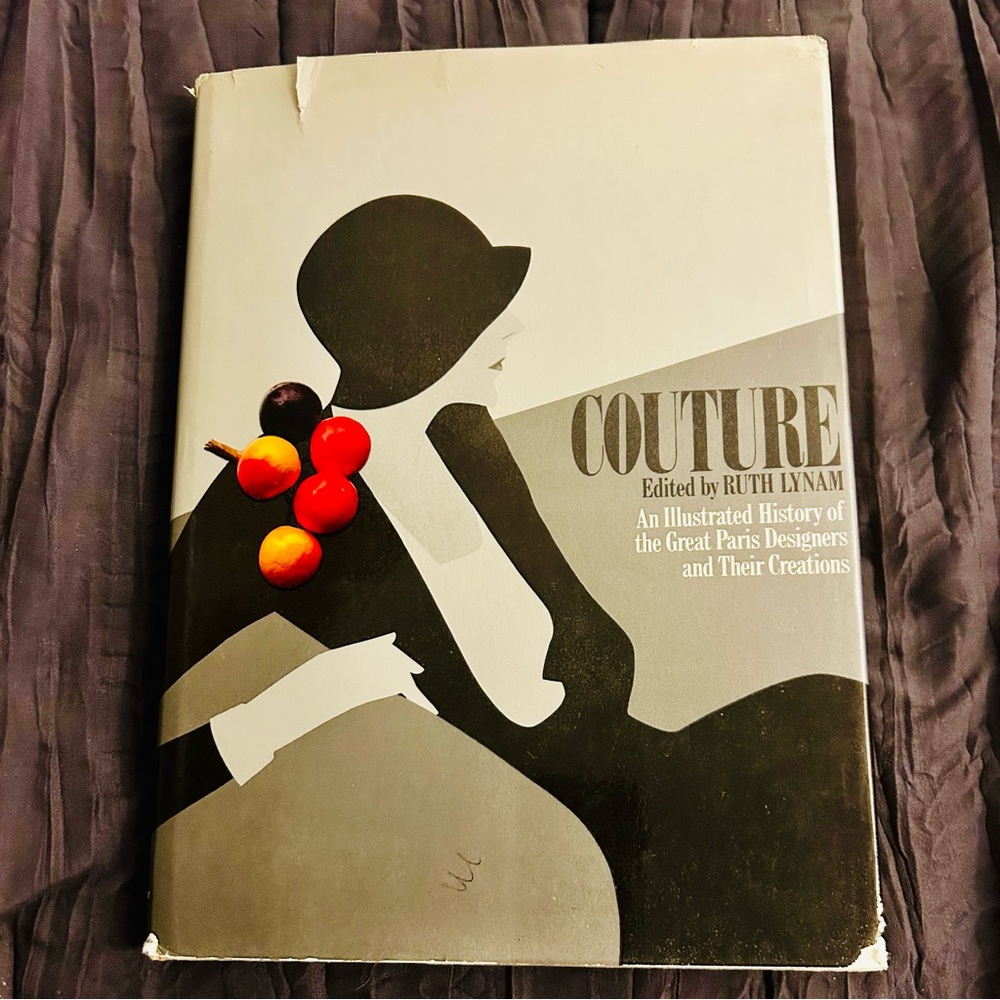“Couture” Fashion History Book edited by Ruth‎ Lynam